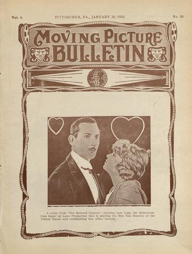 Pittsburgh moving picture bulletin