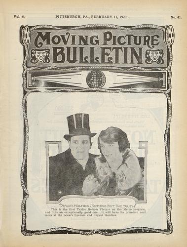 Pittsburgh moving picture bulletin