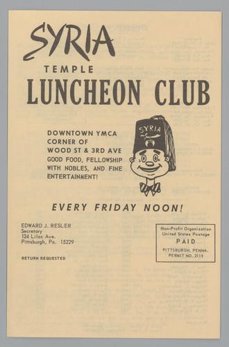 Syria Mosque, On Political Background