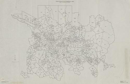 Census tracts in the Pittsburgh, PA SMSA: Inset A - Pittsburgh and vicinity