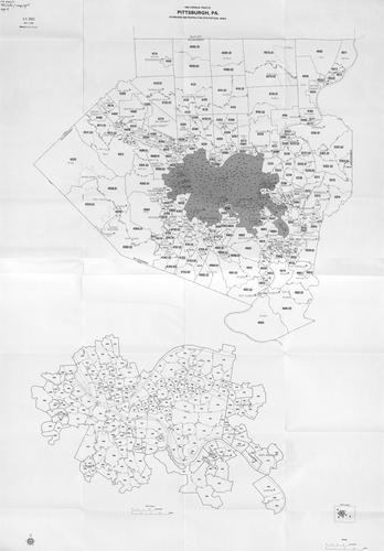 Sheet 1. 1980 census tracts. Pittsburgh, Pa., standard metropolitan statistical area