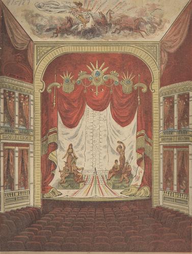 Theatre program - Our Angel with Lizzie Evans for the grand opening of the Bijou Theatre