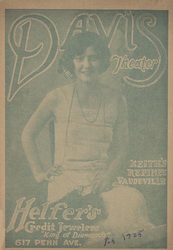 Vaudeville program - Houdini performance