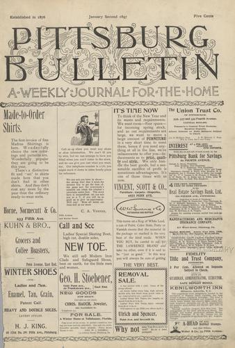 Pittsburg bulletin