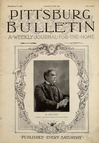 Pittsburg bulletin
