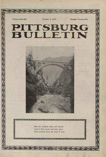 Pittsburg bulletin