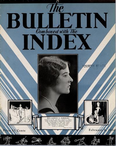Bulletin combined with the index