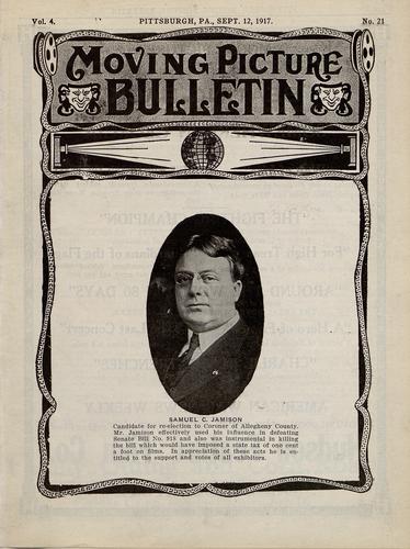 Pittsburgh moving picture bulletin