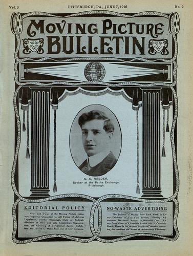 Pittsburgh moving picture bulletin