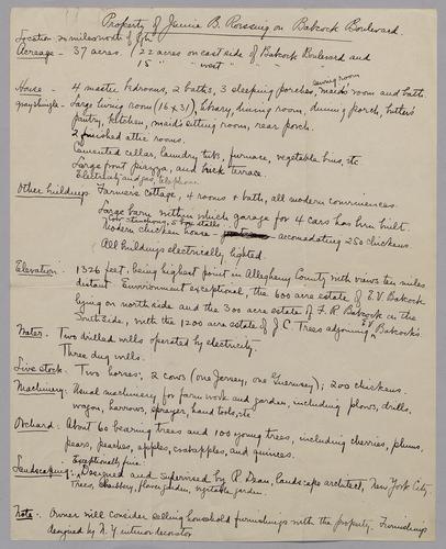 Sale of Property, Babcock Boulevard