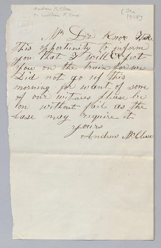 Correspondence