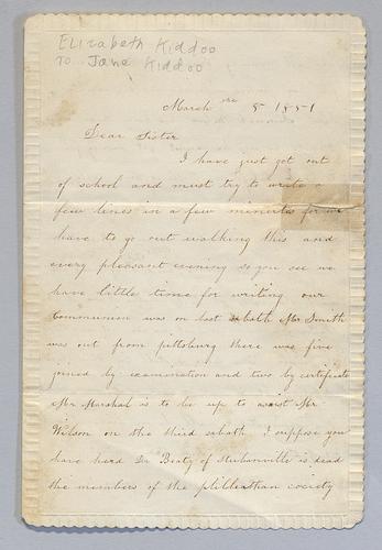 Correspondence