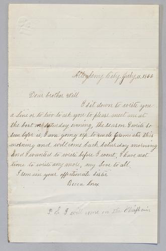 Correspondence