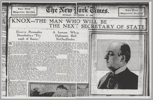 Photocopies of newspaper clippings