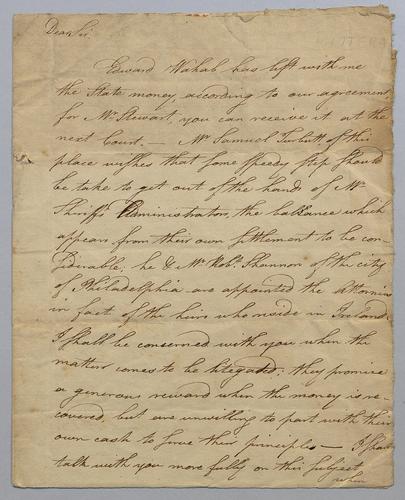 Edward Burd Correspondence