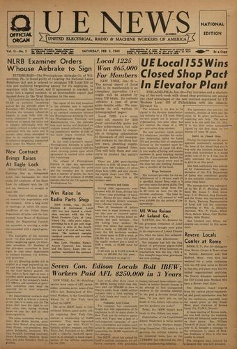 UE news