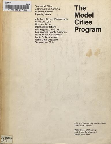 The Model Cities Program