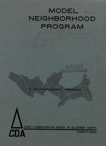 Model Neighborhood Program