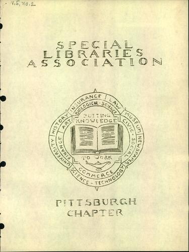 Pittsburgh Chapter bulletin
