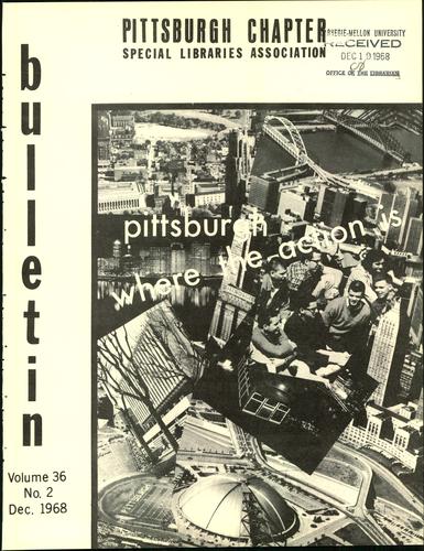 Pittsburgh Chapter bulletin
