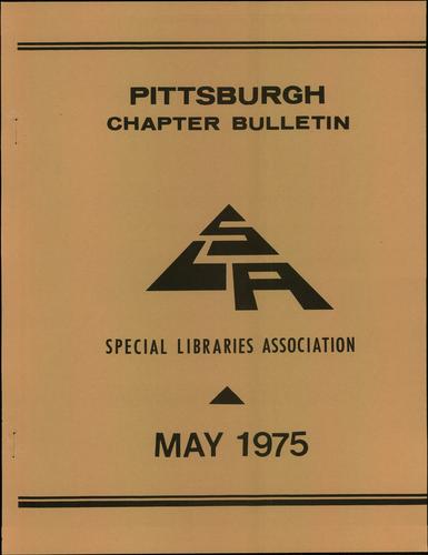 Pittsburgh Chapter bulletin