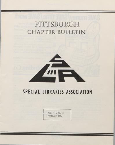 Pittsburgh Chapter bulletin