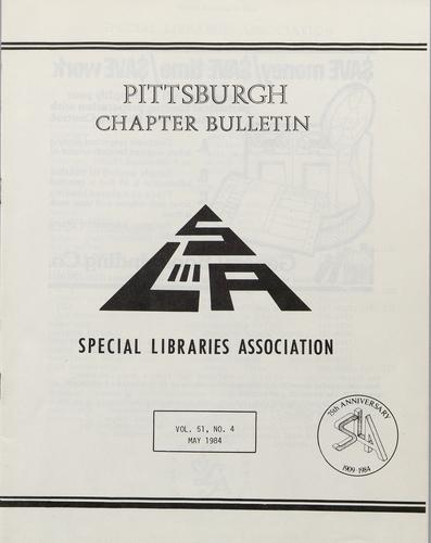 Pittsburgh Chapter bulletin