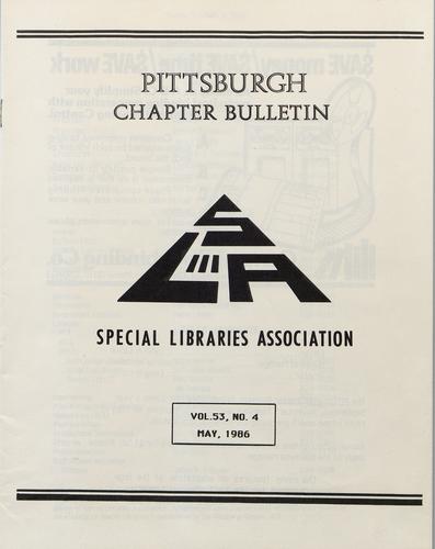 Pittsburgh Chapter bulletin