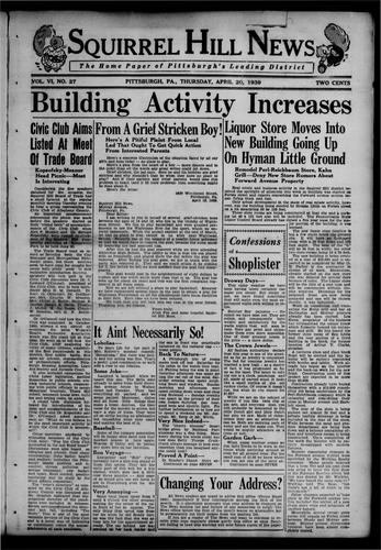 Squirrel Hill news