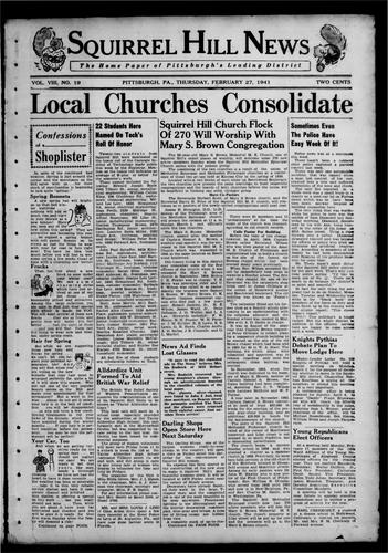 Squirrel Hill news