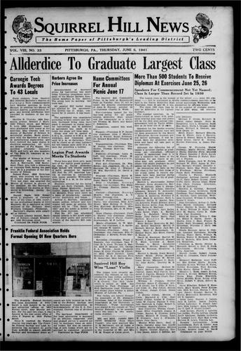 Squirrel Hill news