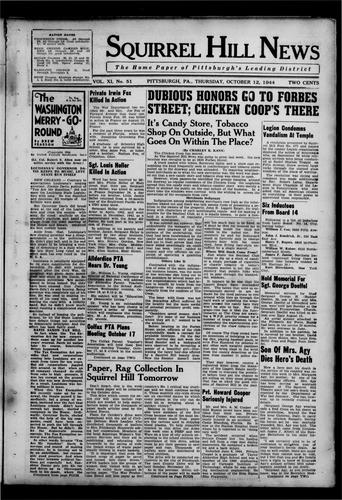 Squirrel Hill news