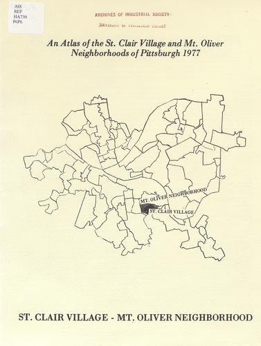 Pittsburgh neighborhood atlas