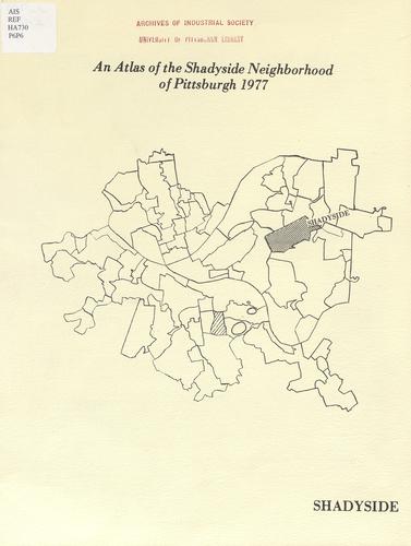 Pittsburgh neighborhood atlas