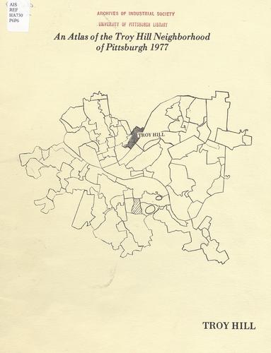 Pittsburgh neighborhood atlas