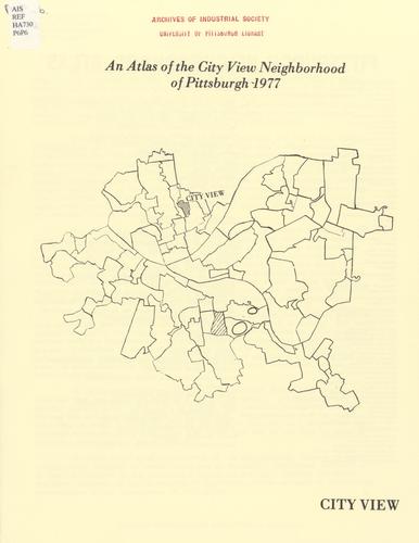 Pittsburgh neighborhood atlas