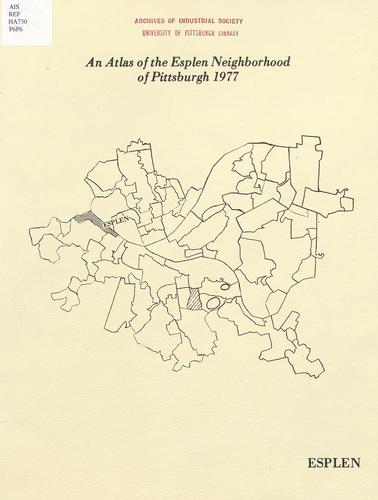 Pittsburgh neighborhood atlas