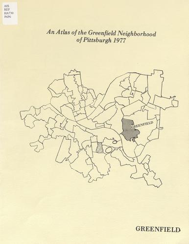 Pittsburgh neighborhood atlas