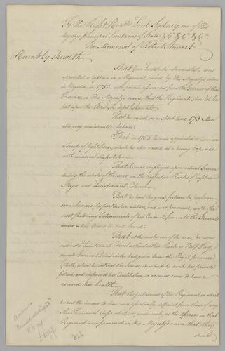 Lieutenant Colonel Robert Stewart Letters