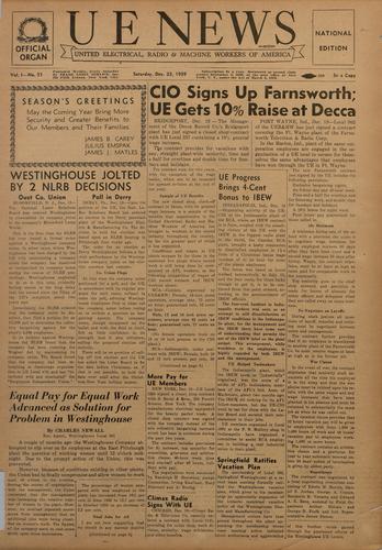 UE news