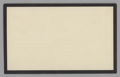 Willis E. Martin, Treasurer-- Mourning Card,