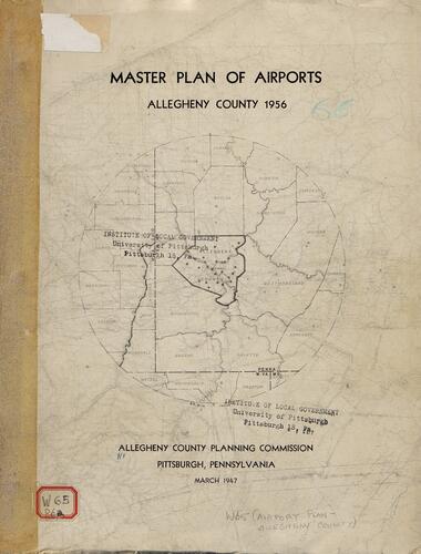 Master Plan of Airports, Allegheny County 1956