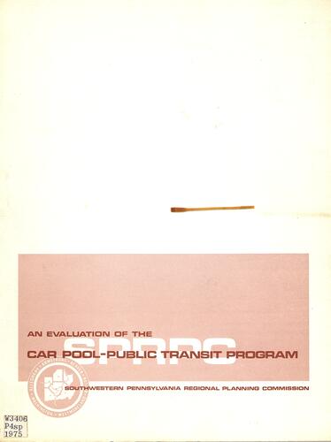 An Evaluation of the Car-Pool Public Transit Program