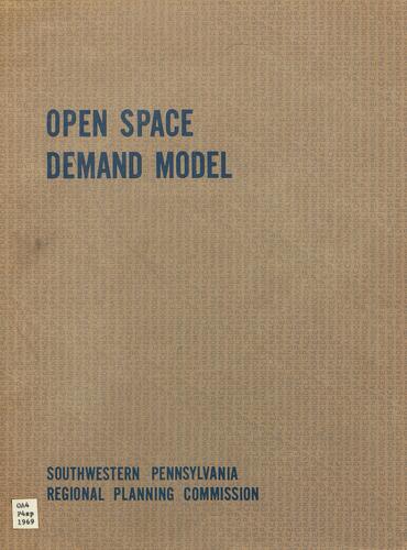 Open Space Demand Model