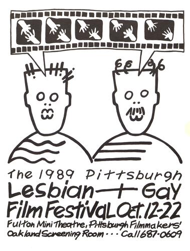 The 1989 Pittsburgh Lesbian and Gay Film Festival, Fulton Mini Threatre and Oakland Screening Room