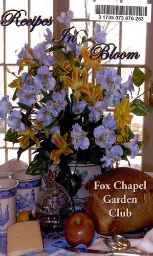 "Recipes in Bloom" cookbook