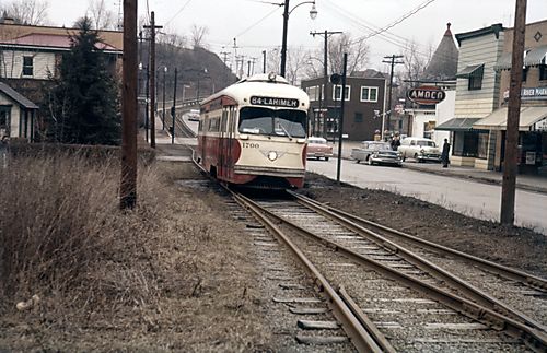Pittsburgh Railways, A 1959 Trip. 1700 XII