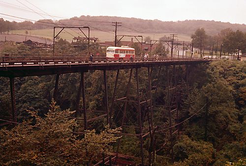 Pittsburgh Railways - 1958, A Trip Around The City of Pittsburgh IX