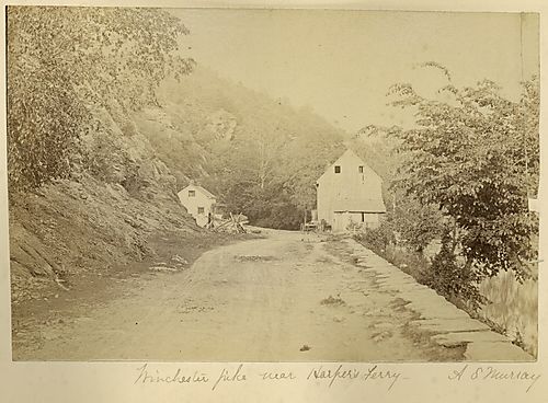 Winchester Pike near Harpers Ferry