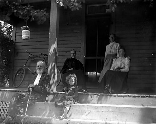 Group at grandfather Craig's